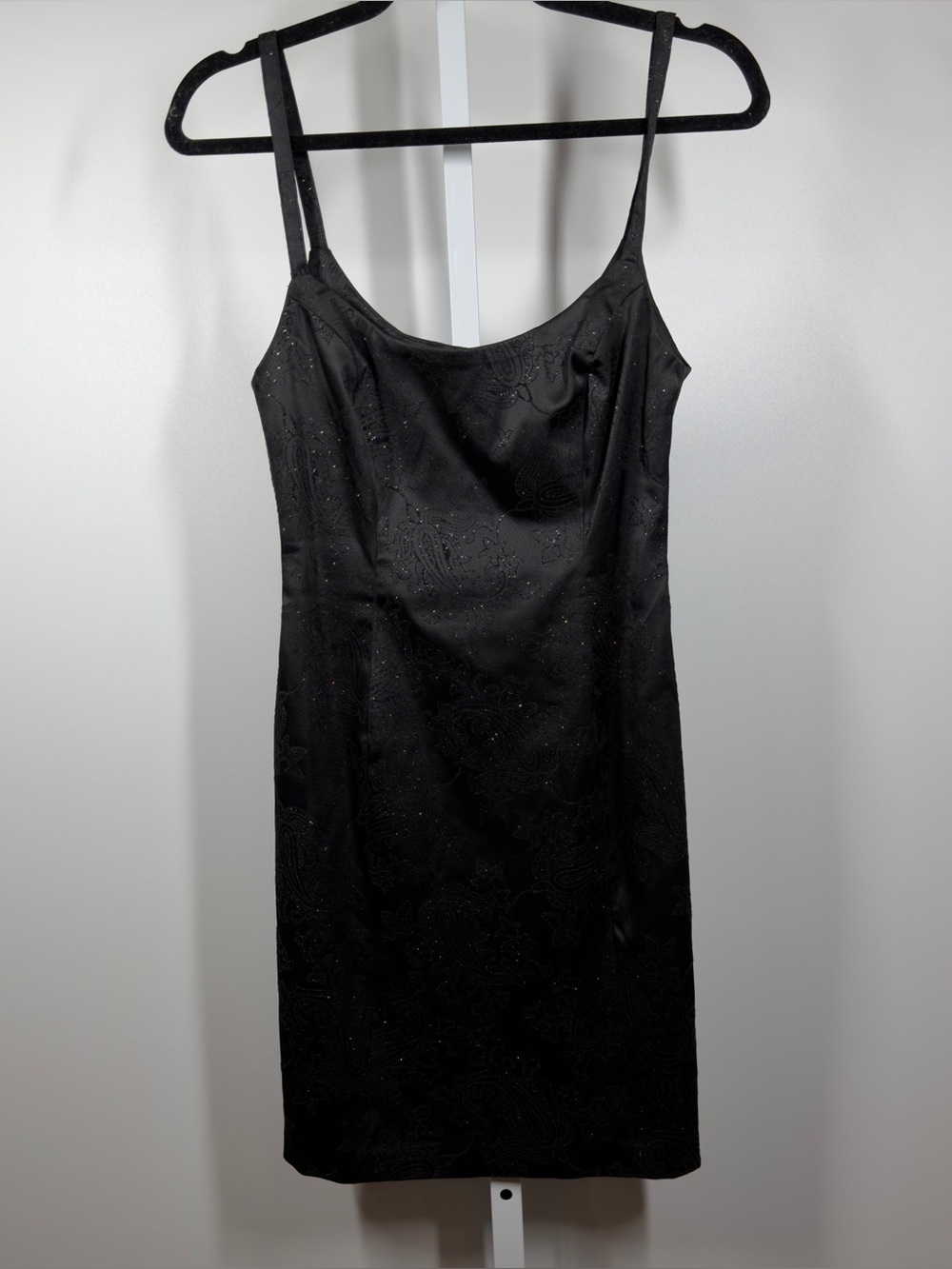 GUESS Black Sparkly Jacquard Mini Dress Size XS/7